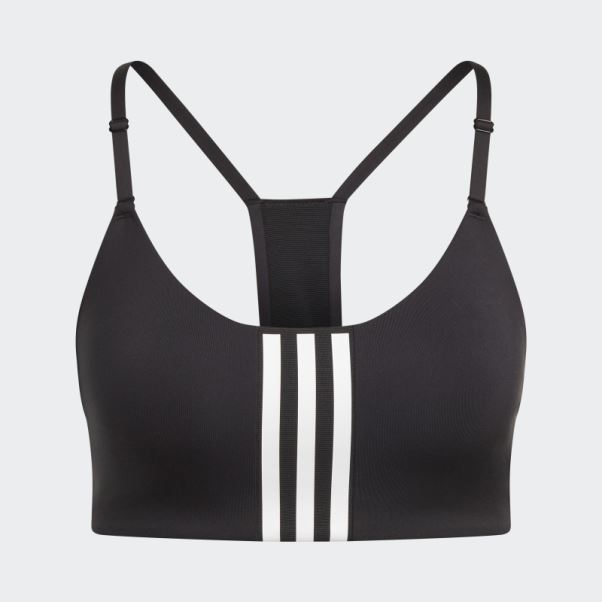 Aeroimpact Training Adidas Light-support Bra Noir Chaud