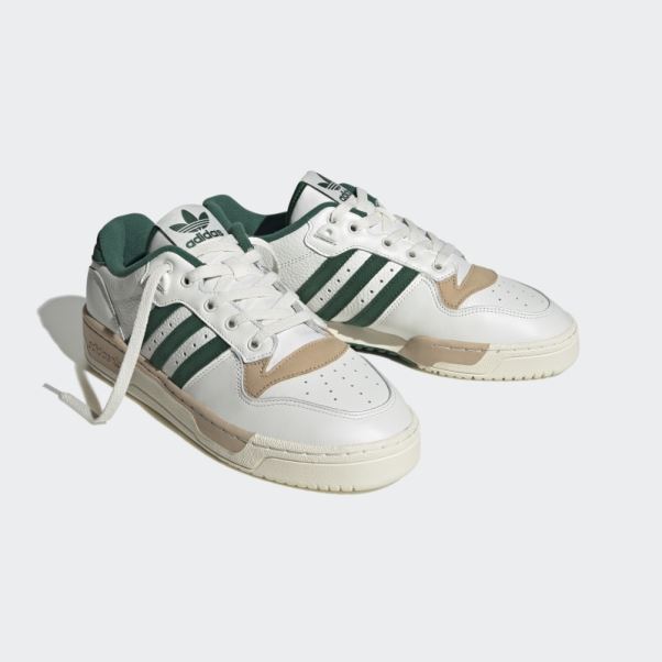 Adidas Rivalry Low Chaussures Vert Foncé