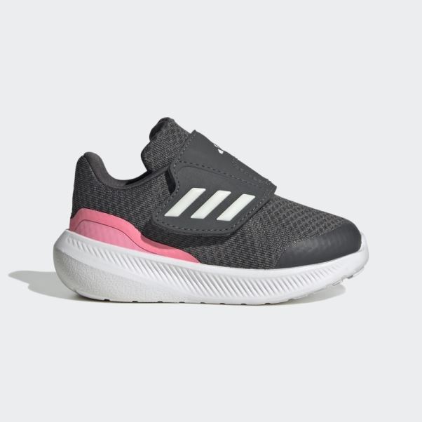 Adidas Runfalcon 3.0 Chaussures à Scratch Gris
