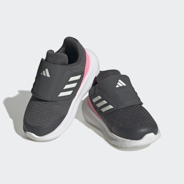 Adidas Runfalcon 3.0 Chaussures à Scratch Gris