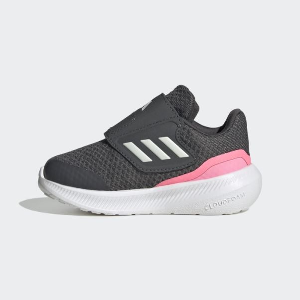 Adidas Runfalcon 3.0 Chaussures à Scratch Gris