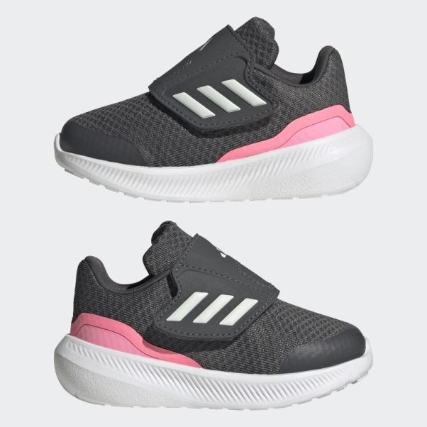 Adidas Runfalcon 3.0 Chaussures à Scratch Gris