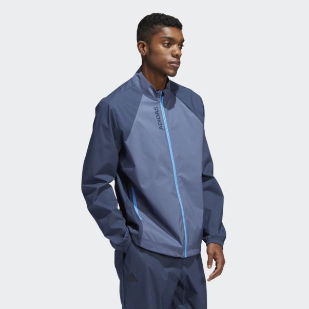 Veste Provisoire à Fermeture éclair Adidas Marine