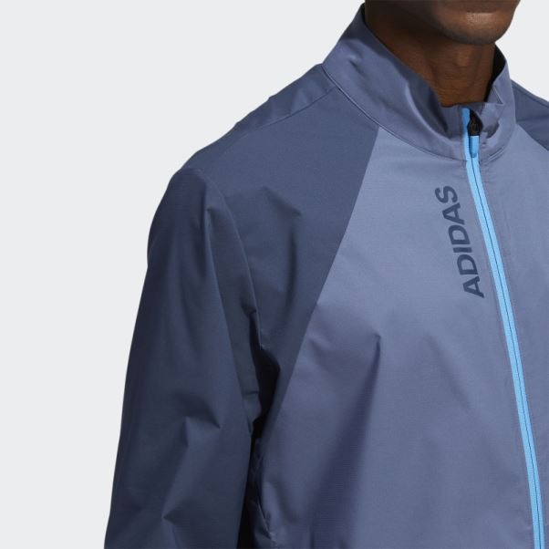 Veste Provisoire à Fermeture éclair Adidas Marine
