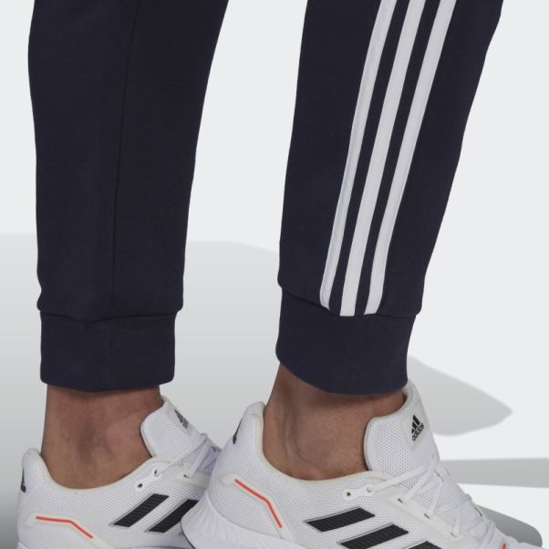 Pantalon En Molleton Essentials Colorblock Encre Adidas
