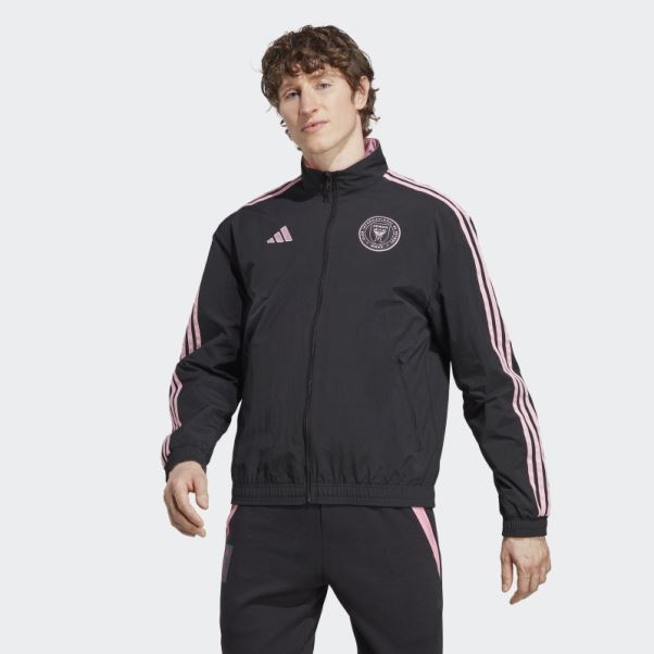 Adidas Veste Inter Miami Cf Anthem Noir