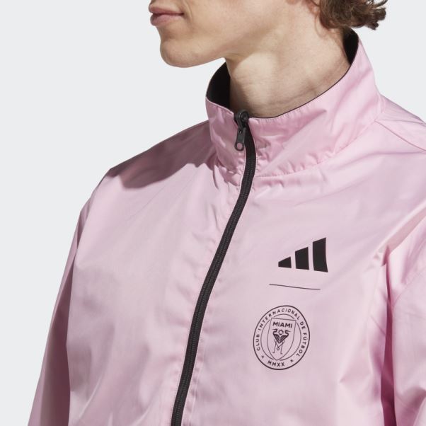 Adidas Veste Inter Miami Cf Anthem Noir