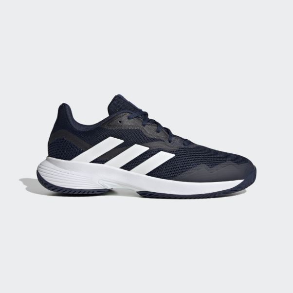 Adidas Courtjam Control Chaussures De Tennis Bleu Marine