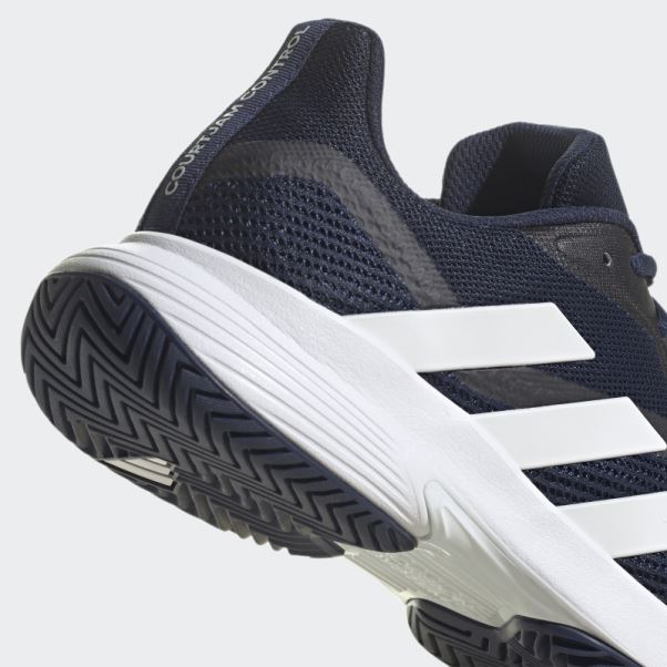 Adidas Courtjam Control Chaussures De Tennis Bleu Marine