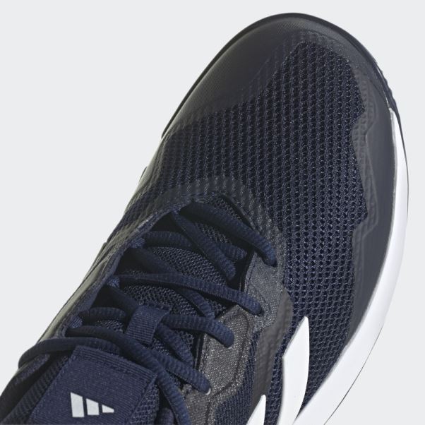 Adidas Courtjam Control Chaussures De Tennis Bleu Marine