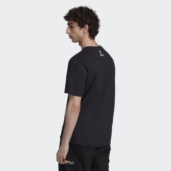 Tee Shirt Coupe Du Monde Fifa 2022 Belgique Adidas Noir