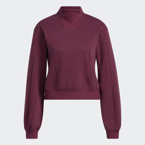 Adidas Yoga Superposition Top Cramoisi