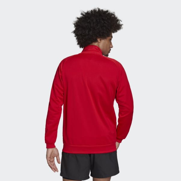 Arsenal Dna 3-stripes Track Top écarlate Adidas