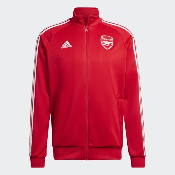 Arsenal Dna 3-stripes Track Top écarlate Adidas