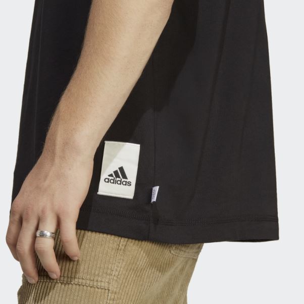 T-shirt Noir Adidas