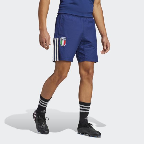 Short Adidas Italy Tiro 23 Downtime Bleu Foncé