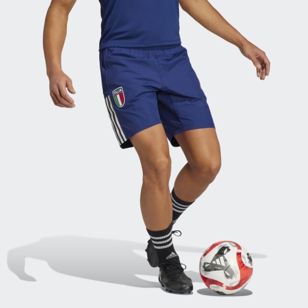 Short Adidas Italy Tiro 23 Downtime Bleu Foncé