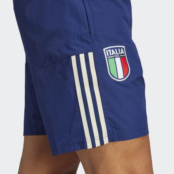 Short Adidas Italy Tiro 23 Downtime Bleu Foncé