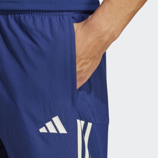 Short Adidas Italy Tiro 23 Downtime Bleu Foncé