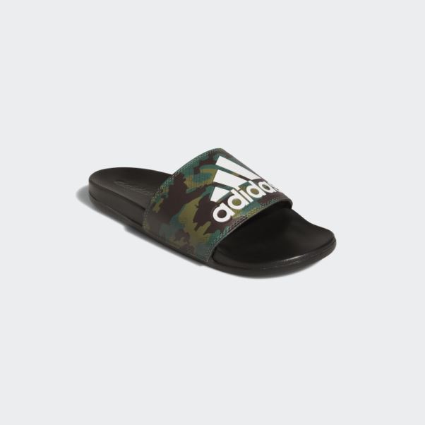Adilette Adidas Confort Slides Blanc