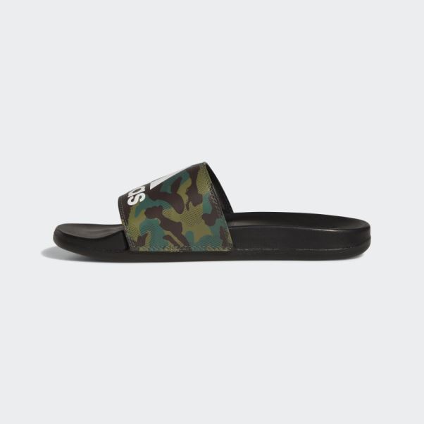 Adilette Adidas Confort Slides Blanc