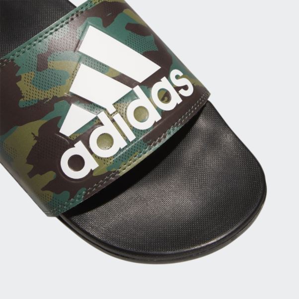 Adilette Adidas Confort Slides Blanc