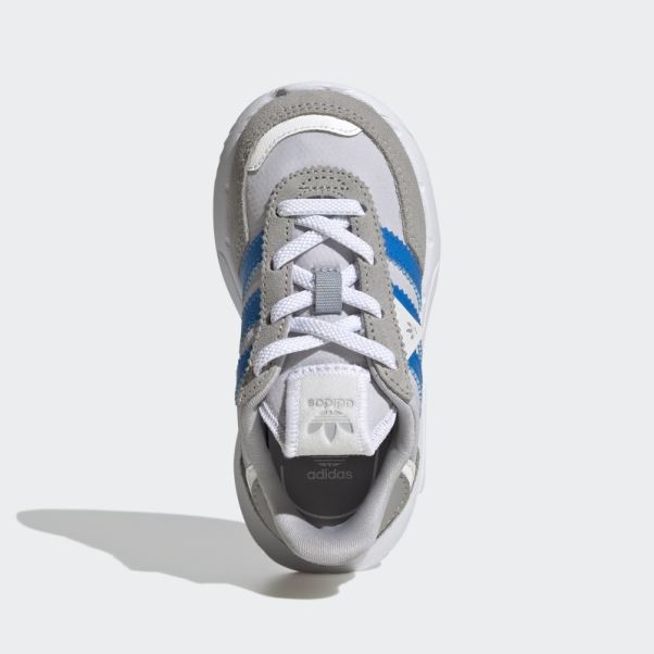 Chaussures Adidas Retropy F2 Blanches Et élégantes