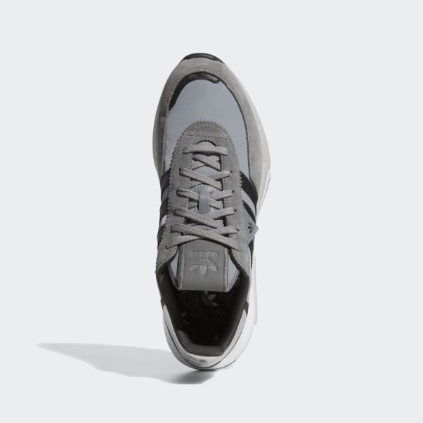 Chaussures Adidas Retropy F2 Grises