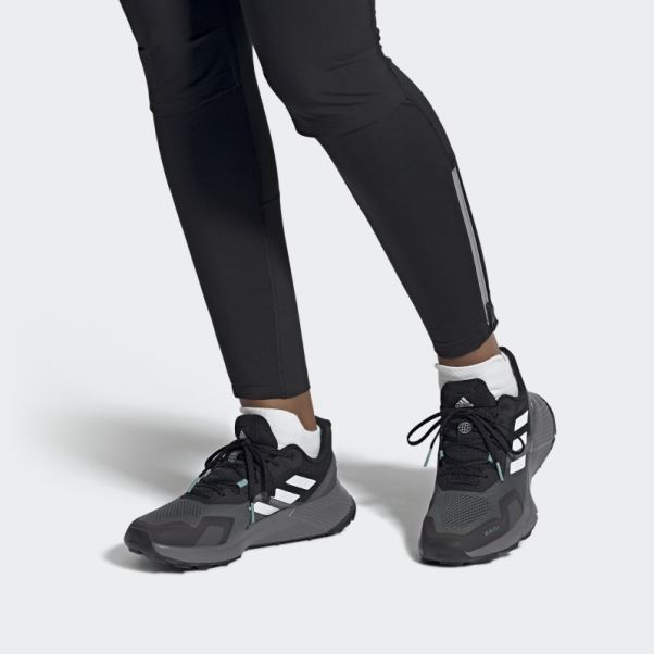Terrex Soulstride Rain.rdy Chaussures De Course Sur Sentier Noir Adidas