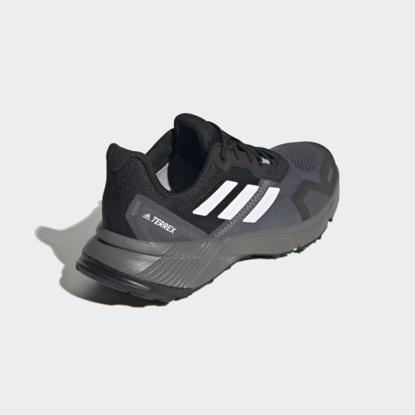 Terrex Soulstride Rain.rdy Chaussures De Course Sur Sentier Noir Adidas