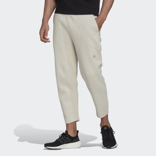Pantalon Adidas Studio Lounge Fleece 7/8 Aluminium