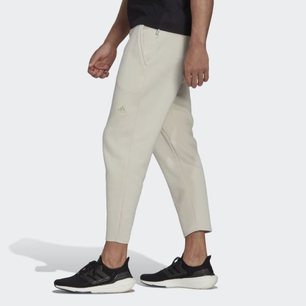 Pantalon Adidas Studio Lounge Fleece 7/8 Aluminium