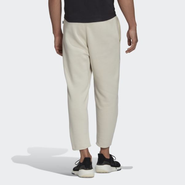 Pantalon Adidas Studio Lounge Fleece 7/8 Aluminium