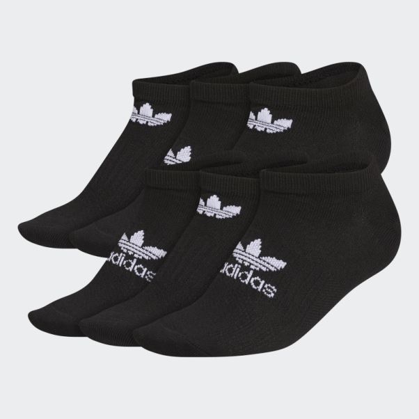 Chaussettes Invisibles Adidas Classic Superlite Noires 6 Paires