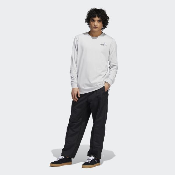 Mettz The Steps T-shirt Manches Longues Adidas Gris