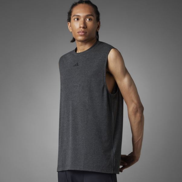 Authentique Balance Yoga Débardeur Adidas Noir