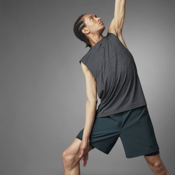 Authentique Balance Yoga Débardeur Adidas Noir