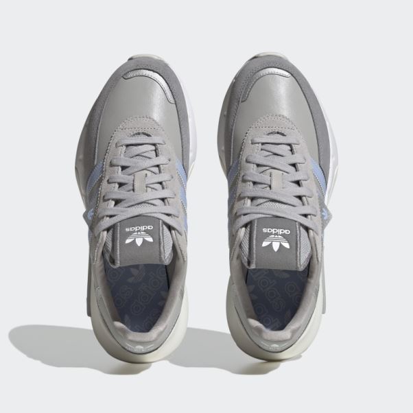 Adidas Retropy F2 Chaussures Bleu Aube