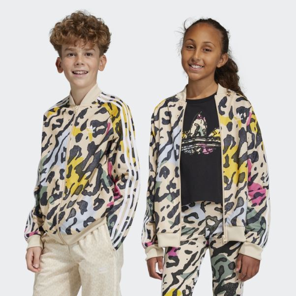 Veste De Survêtement Sst Imprimé Animal Sable Adidas