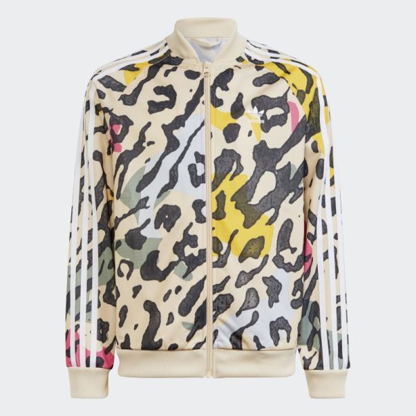 Veste De Survêtement Sst Imprimé Animal Sable Adidas