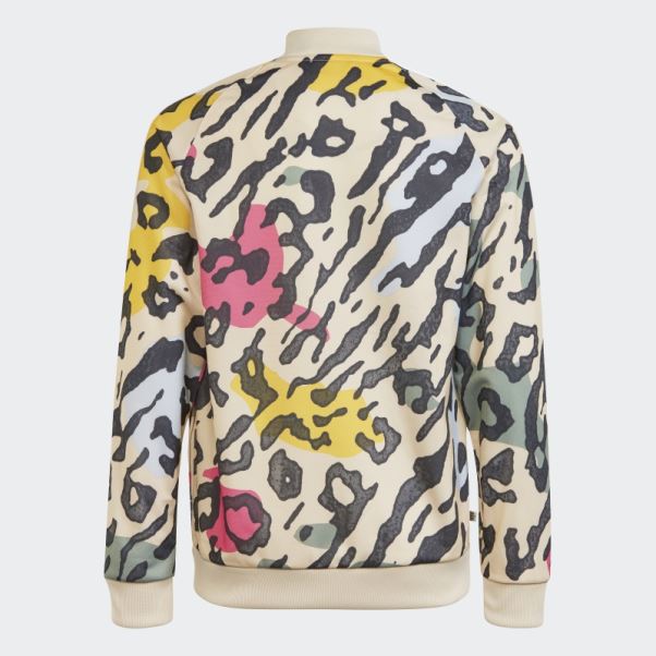 Veste De Survêtement Sst Imprimé Animal Sable Adidas