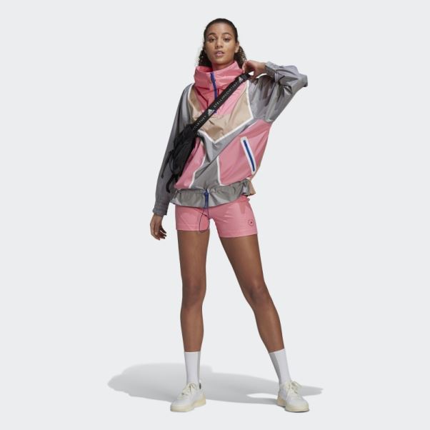Adidas By Stella Mccartney Collant Court De Yoga Truestrength Rose Vif