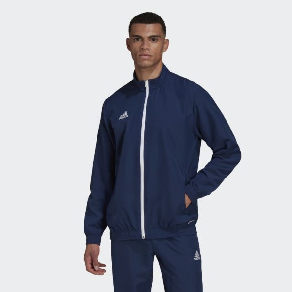 Entrada 22 Presentation Track Top Bleu Marine Adidas