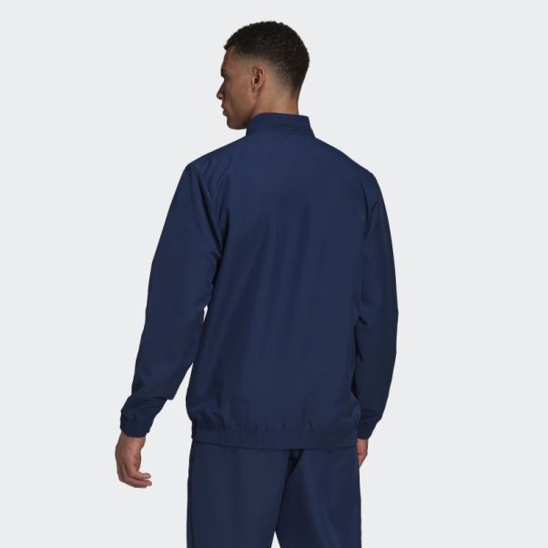 Entrada 22 Presentation Track Top Bleu Marine Adidas