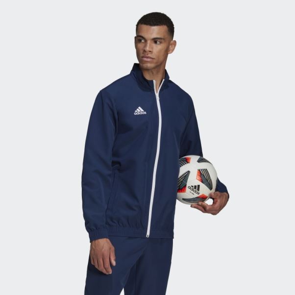 Entrada 22 Presentation Track Top Bleu Marine Adidas