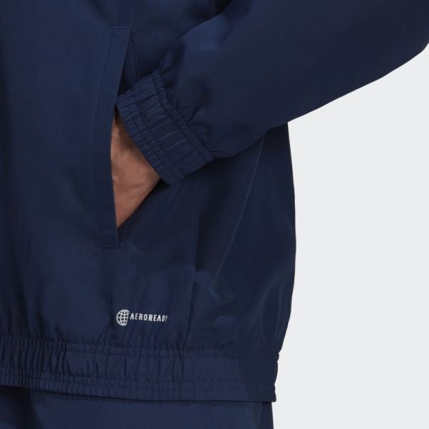 Entrada 22 Presentation Track Top Bleu Marine Adidas