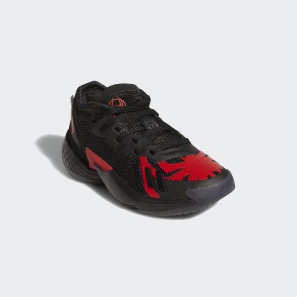 Adidas Noir D.o.n. Numéro #4 Miles Chaussures De Basket Morales