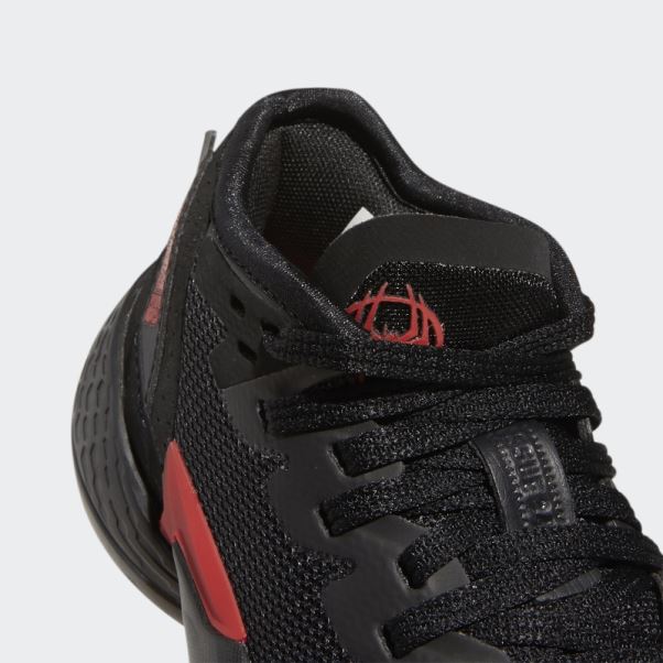 Adidas Noir D.o.n. Numéro #4 Miles Chaussures De Basket Morales