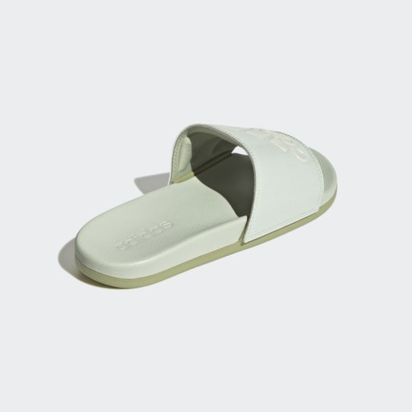 Adilette Confort Slides Vert Adidas