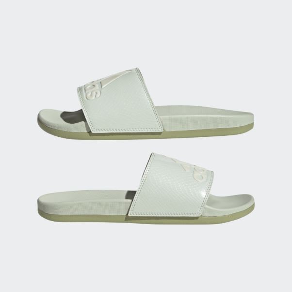 Adilette Confort Slides Vert Adidas